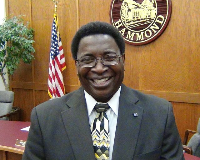George Perkins as a Hammond City Councilmen